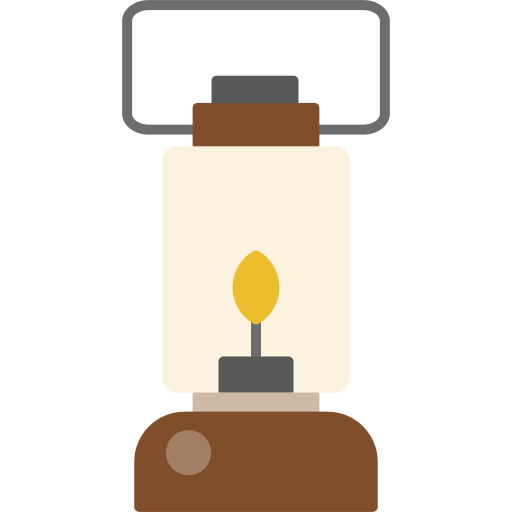 lampe à huile Generic color fill Icône