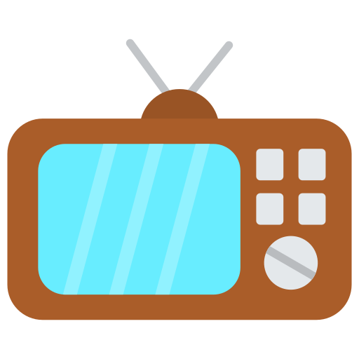 télévision Generic color fill Icône