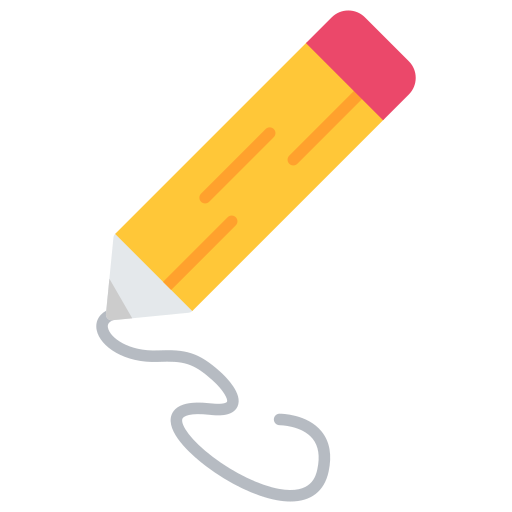 ołówek Generic color fill ikona