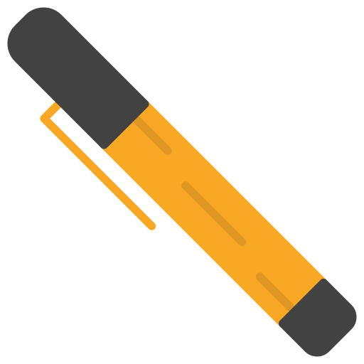 stylo Generic color fill Icône