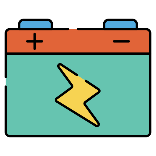 bateria Generic color lineal-color ikona