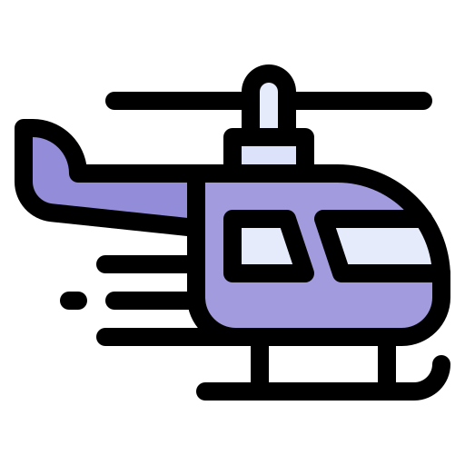 Heliciopter Generic color lineal-color icon