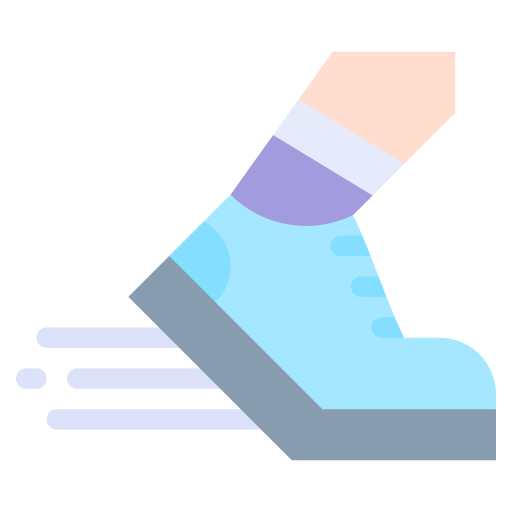 Running Shoe Generic color fill icon