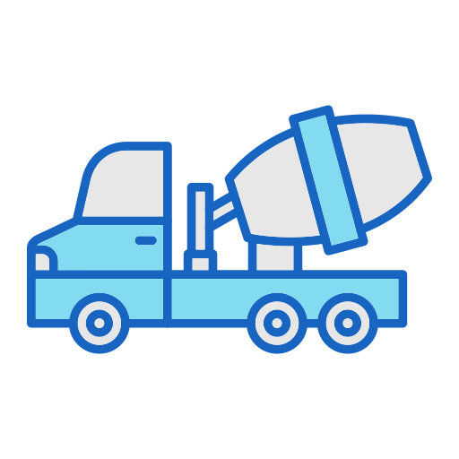 Cement Truck Generic color lineal-color icon