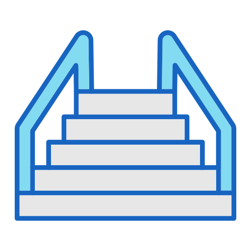 escaliers Generic color lineal-color Icône