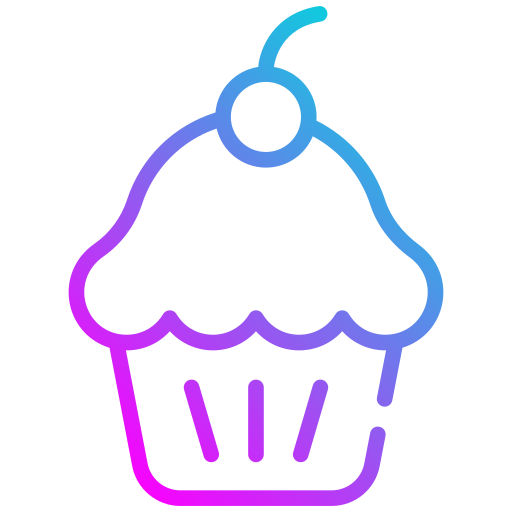 컵케익 Generic gradient outline icon