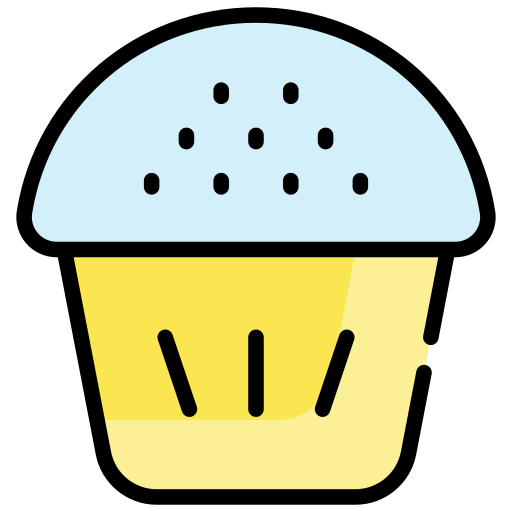 muffin Generic color lineal-color icoon