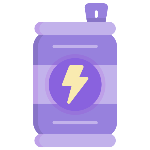 energiedrank Generic color fill icoon