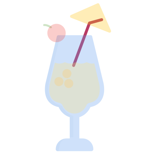 cocktail Generic color fill icon