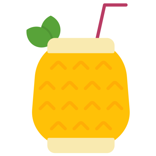 sok ananasowy Generic color fill ikona