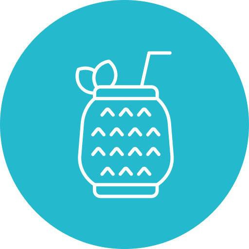 ananassaft Generic color fill icon