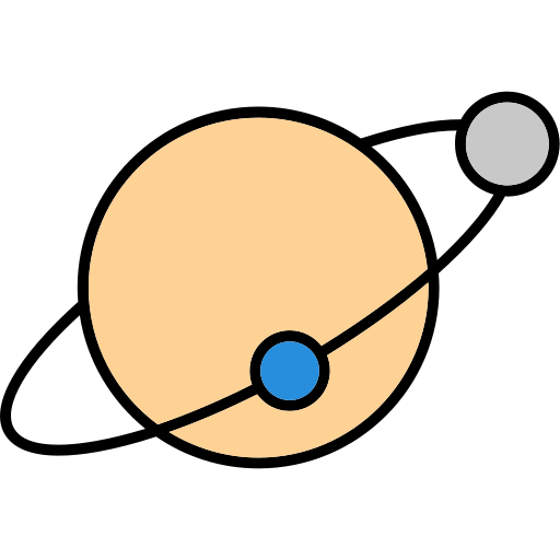 saturno Generic color lineal-color icono