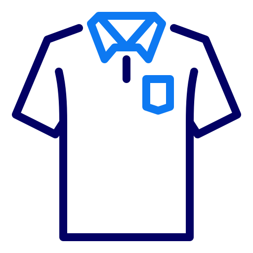 Polo shirt Generic color outline icon