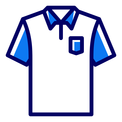 ポロシャツ Generic color lineal-color icon