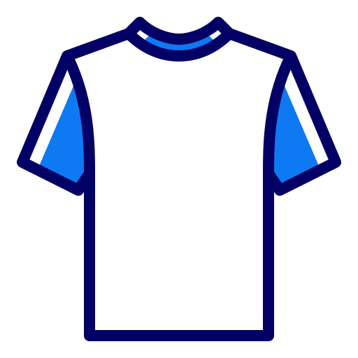 tシャツ Generic color lineal-color icon