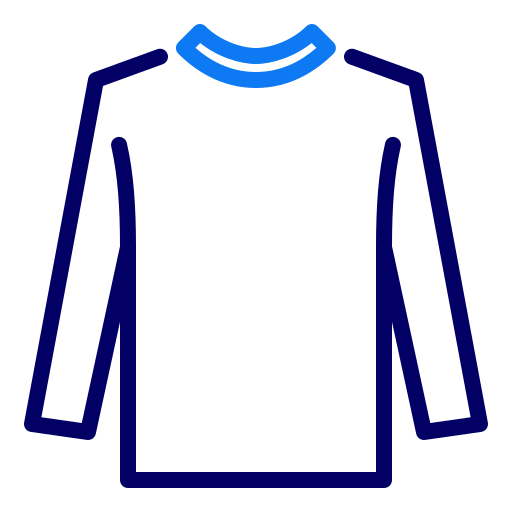 camisa Generic color outline Ícone