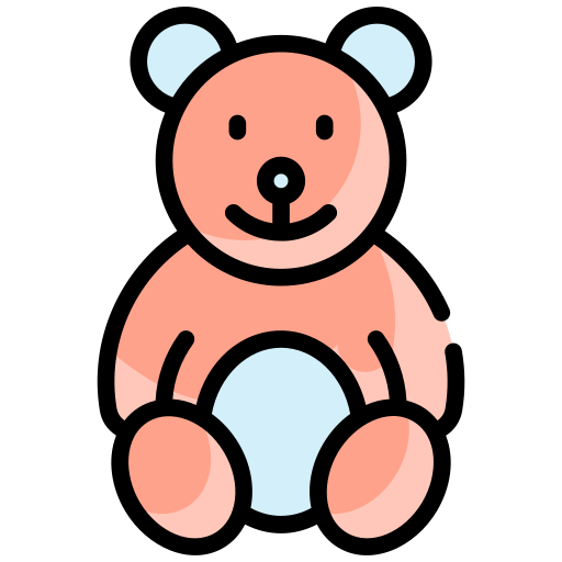 плюшевый медведь Generic color lineal-color иконка