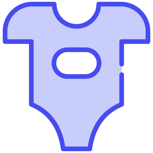 Baby rompers Generic color lineal-color icon