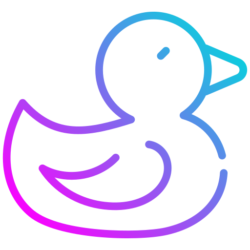 Rubber Duck Generic gradient outline icon