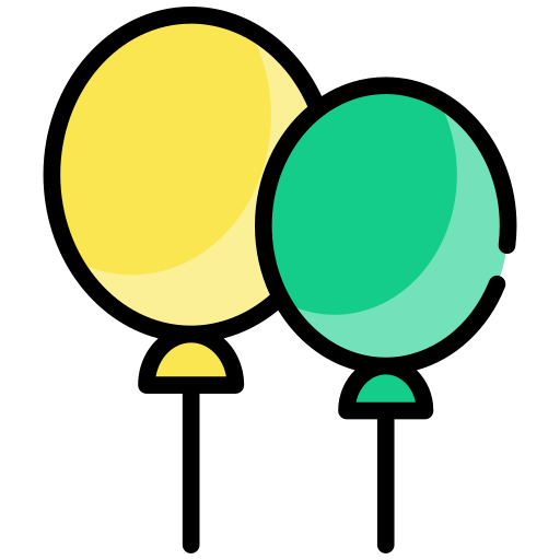 Надувные шары Generic color lineal-color иконка
