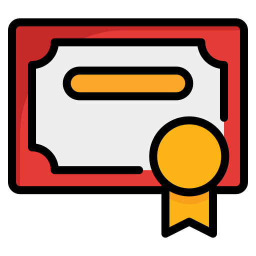 Certificate Generic color lineal-color icon