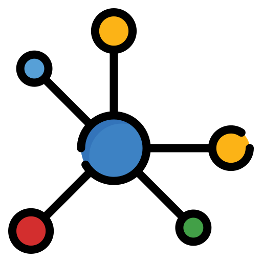 Connection Generic color lineal-color icon