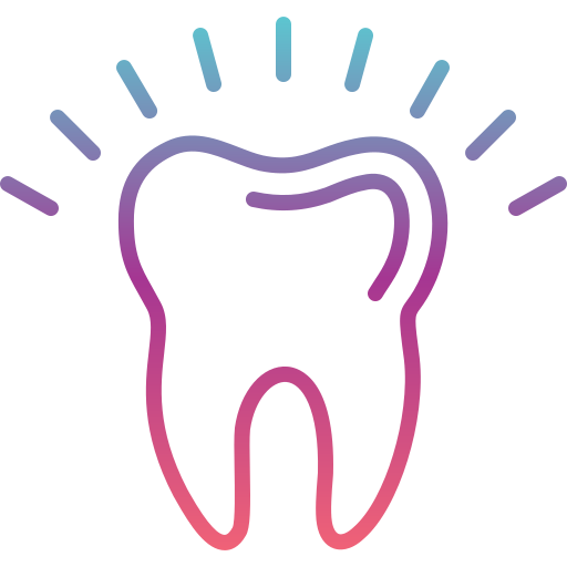 Artificial tooth Generic gradient outline icon