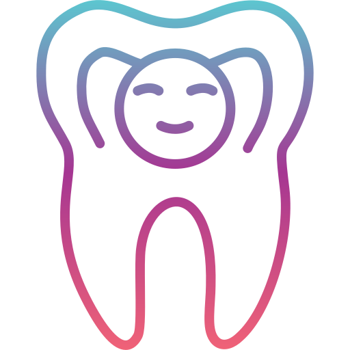 zdrowy ząb Generic gradient outline ikona
