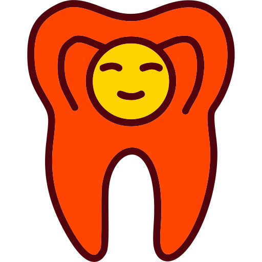 健康な歯 Generic color lineal-color icon