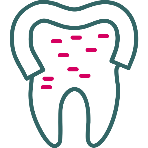 diente Generic color outline icono