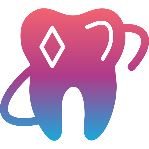 Clean Tooth Generic gradient fill icon