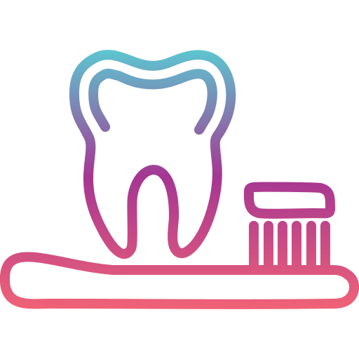 dente Generic gradient outline icona