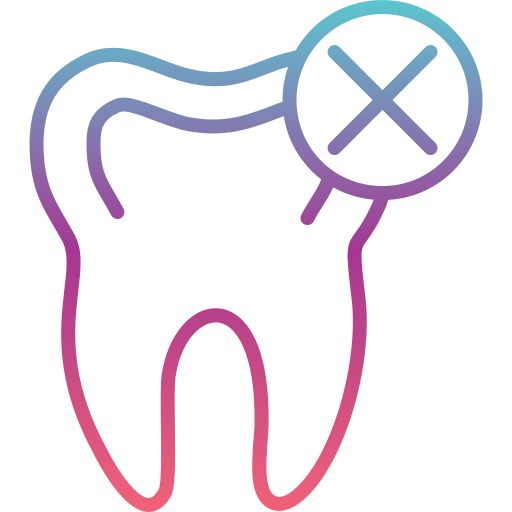 opieka dentystyczna Generic gradient outline ikona