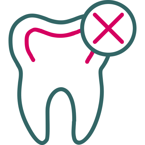 치과 치료 Generic color outline icon