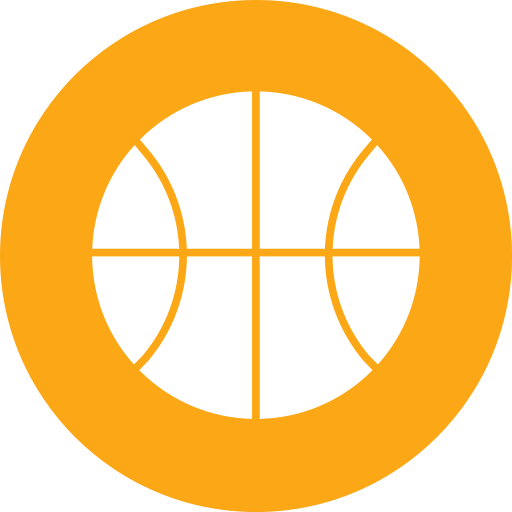 basketball Generic color fill Icône
