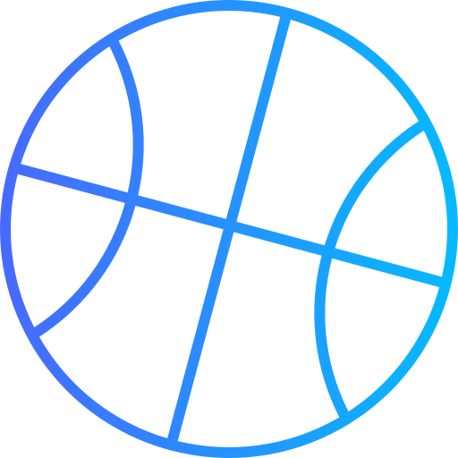 baloncesto Generic gradient outline icono