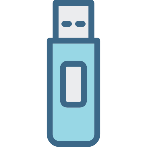 usb stick Octopocto Lineal Color icon