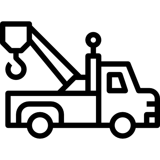 abschleppfahrzeug PongsakornRed Lineal icon