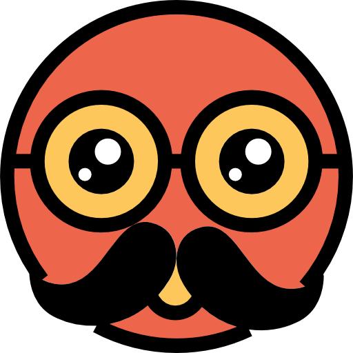 Mustache Kiranshastry Lineal Color icon