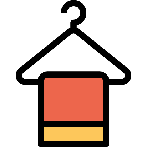 수건 Kiranshastry Lineal Color Orange icon