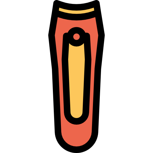Щипчики для ногтей Kiranshastry Lineal Color Orange иконка