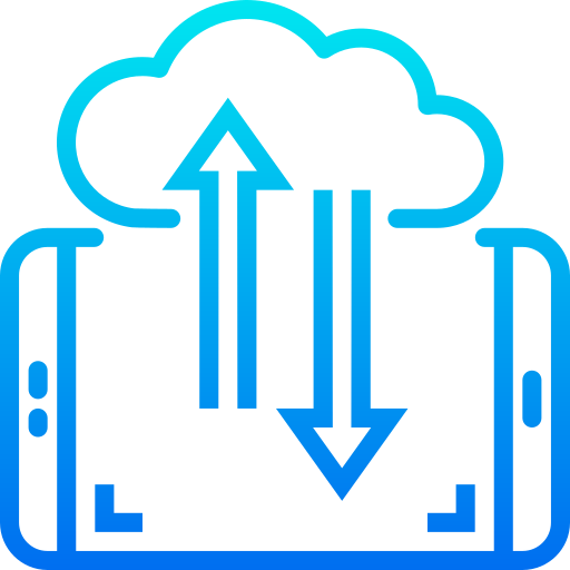 wolke srip Gradient icon