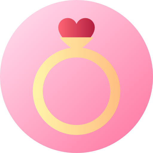 Ring Flat Circular Gradient icon