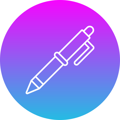 pen Generic gradient fill icoon