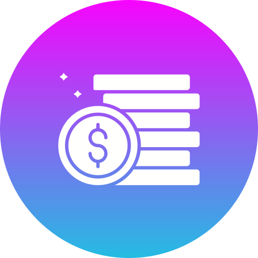 Coin Generic gradient fill icon