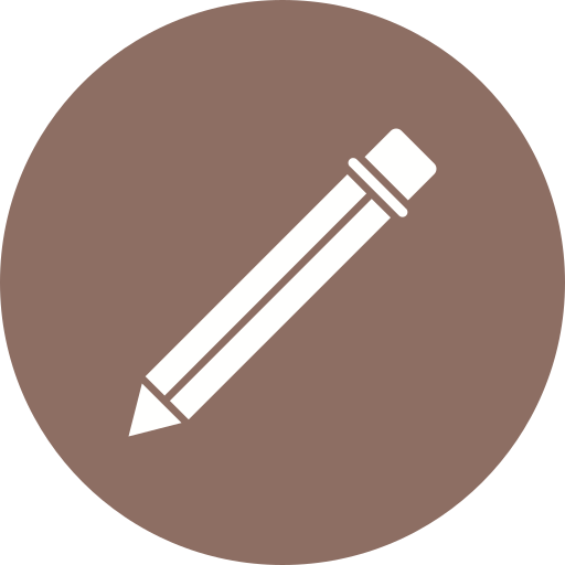 연필 Generic color fill icon