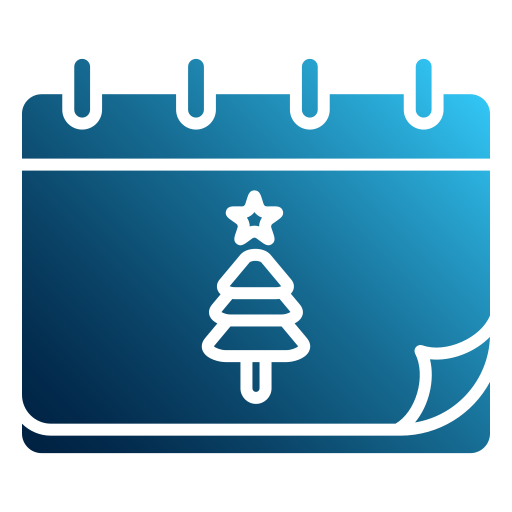 クリスマス Generic gradient fill icon