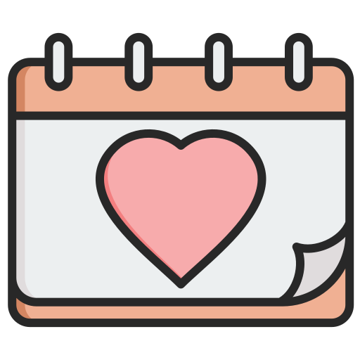 Romantic Date Generic color lineal-color icon