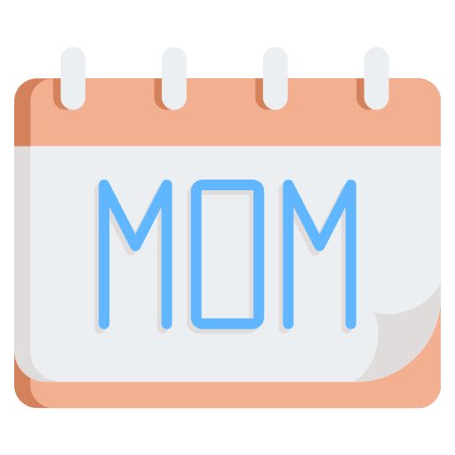 Mothers Day Generic color fill icon