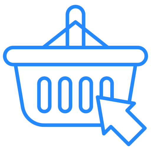 Shopping basket Generic color outline icon